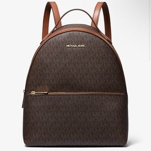Michael Kors Dark Brown Backpack